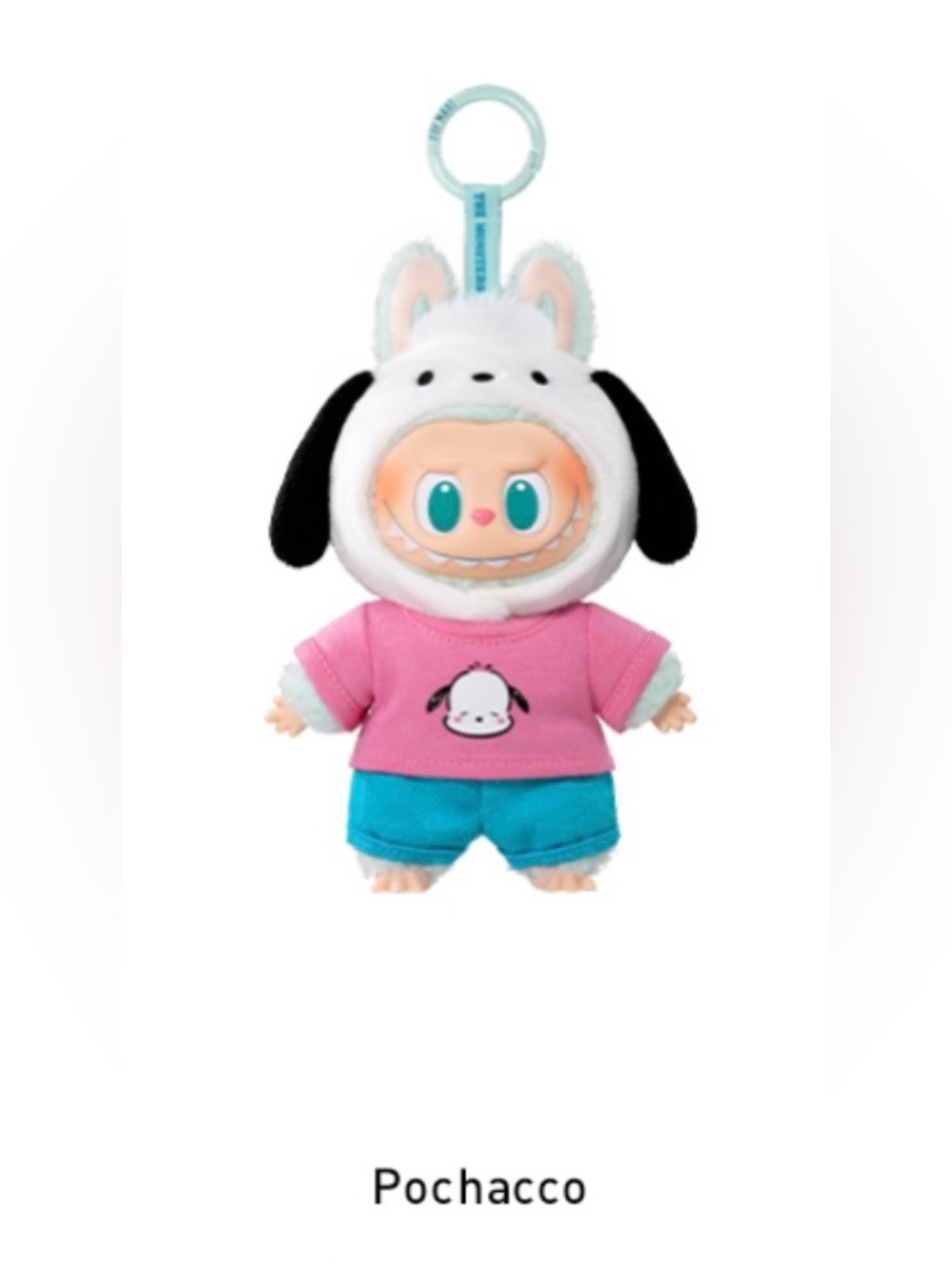 POP MART The Monsters x Hello Kitty and Friends Plush Pendant - Pochacco